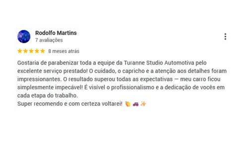 Avaliação Turanne